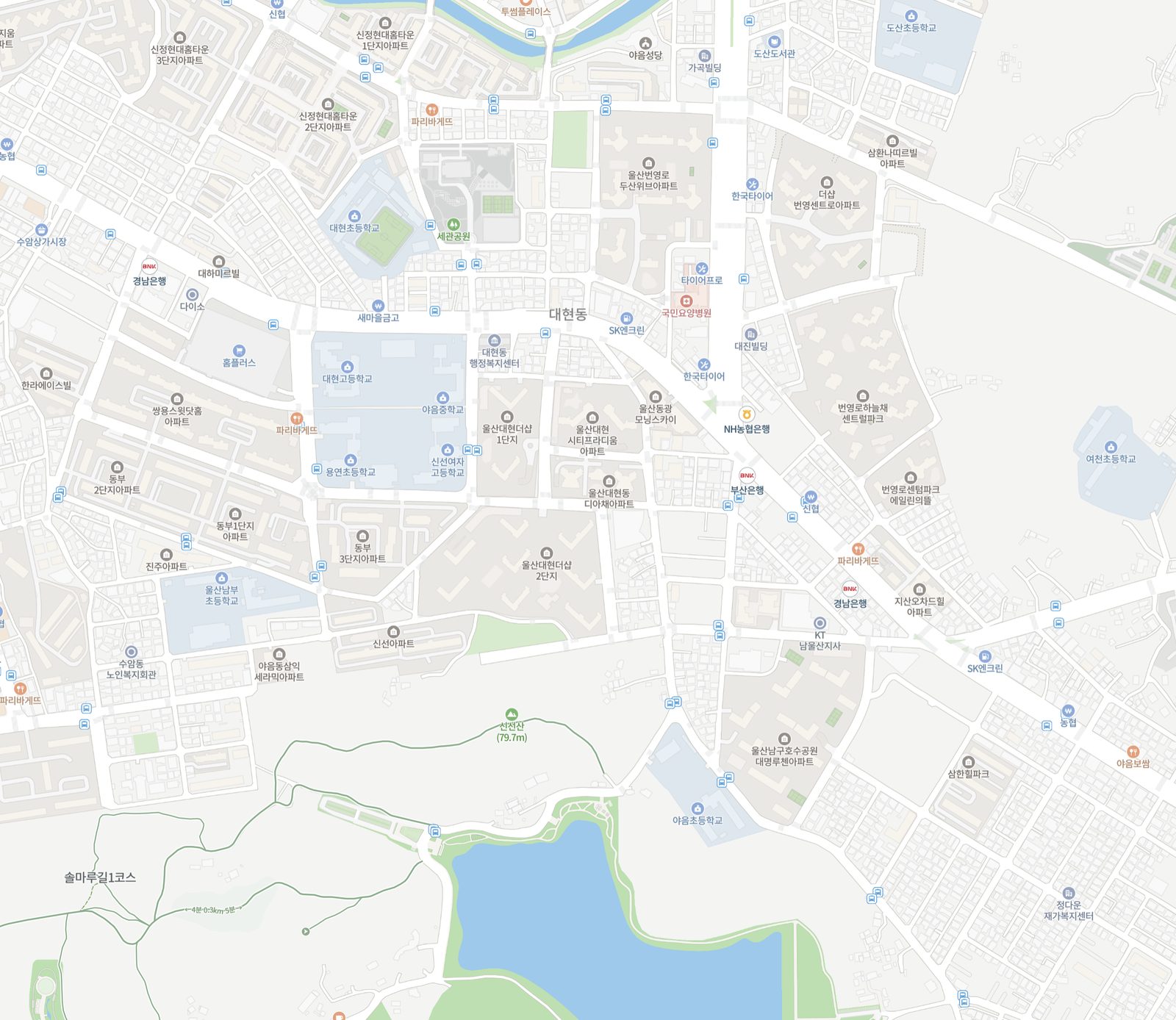 현장 입지 안내도